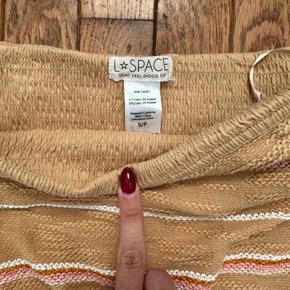 L SPACE terry cloth jumpsuit - Picture 4 of 4